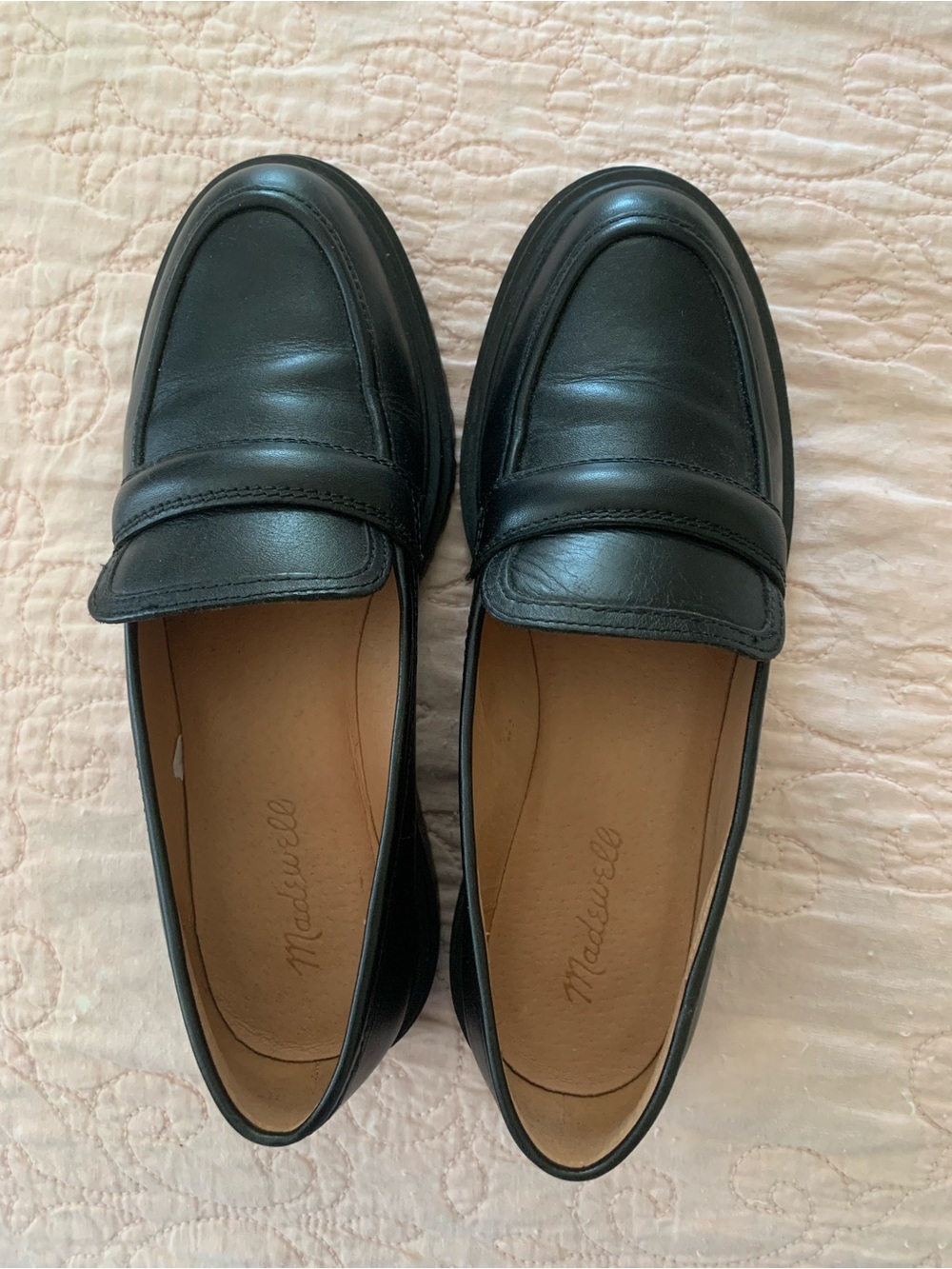 Madewell Lug Sole Loafers size 8.5